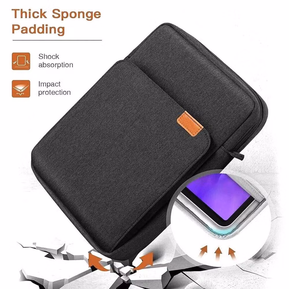 SPETLEK Tablet Carry Case Pouch and Shoulder Bag for 13.3 inch Tablets in Dark Grey – 5