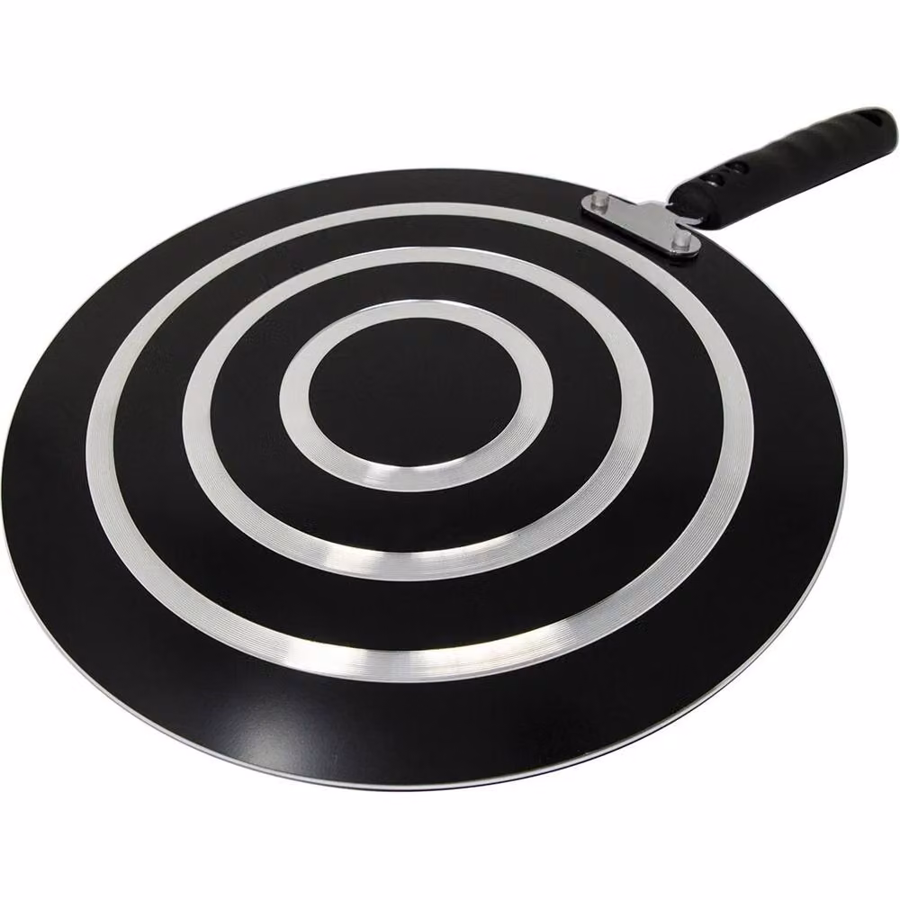 Nordara Non-Stick Crepe Pan for Roti, Naan and Pancakes, Black, Diameter: 27.5 cm – 3