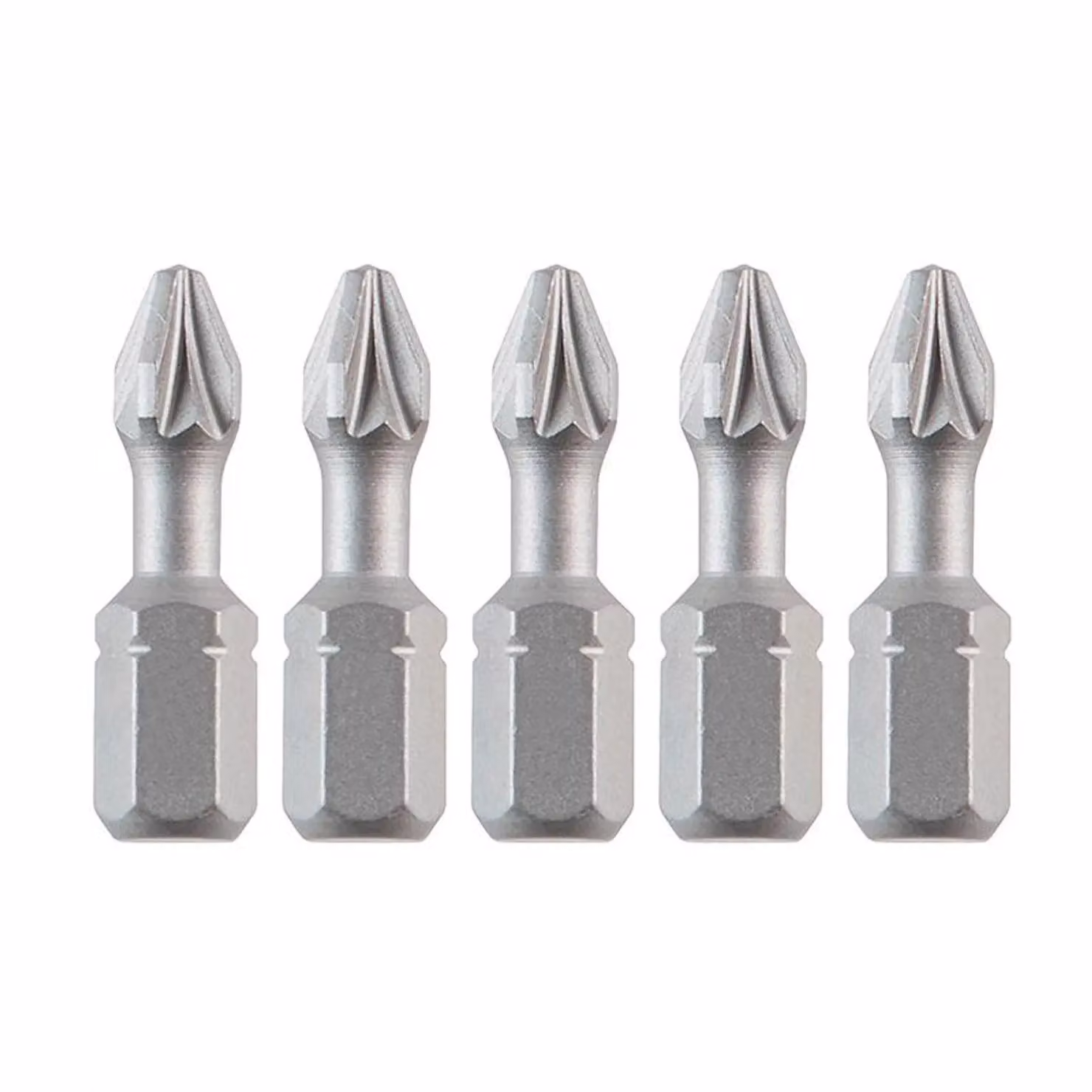 DeWalt Pozidriv Torsion Screwdriver Bits in Silver and Multicolour – 2