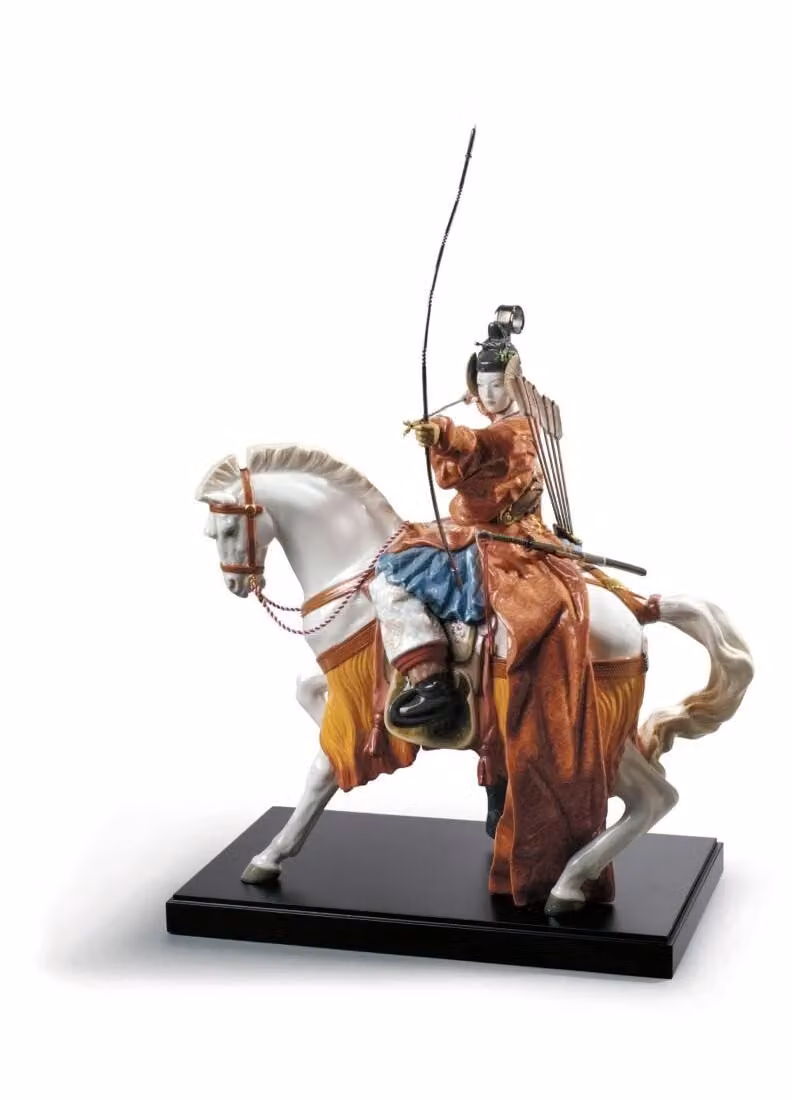 Lladró Yabusame Archer Limited Edition Multicolour Porcelain Sculpture