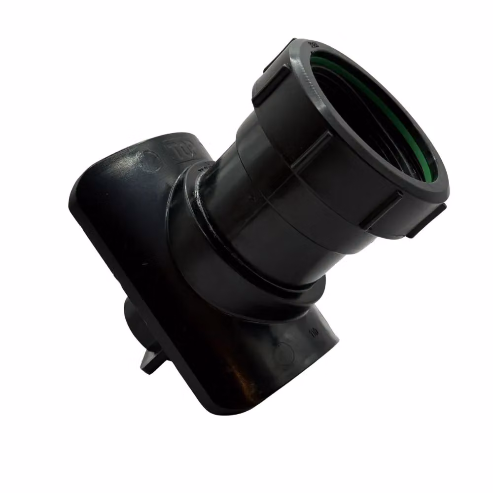 McAlpine 2" Mechanical Soil Pipe Boss Connector in Grey or Black – 3
