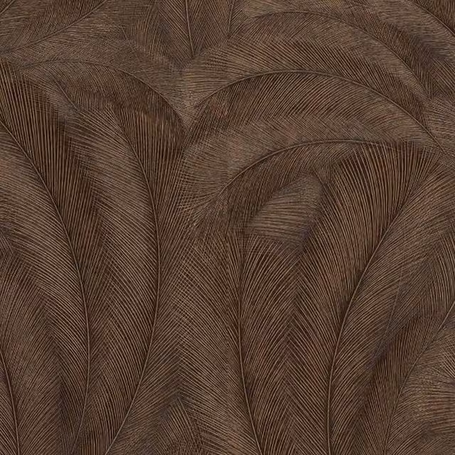 Erismann Ploom Bronze Abstract Modern Vinyl and Paper Wallpaper Roll – 1