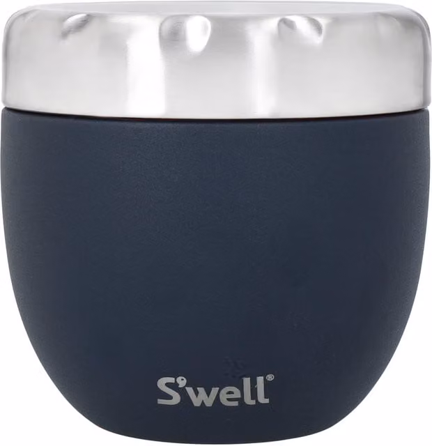 S'well Eats 2-in-1 Insulated and Leakproof Food Bowl with Screw-Top Lid, Blue, 636ml – 3