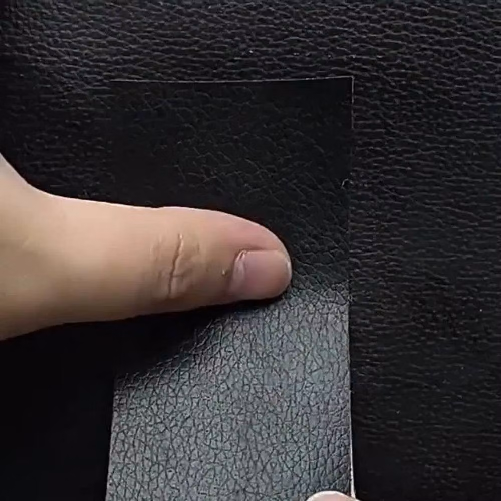 NESTLUNE Self Adhesive Leather Repair Patch Tape in Black, W: 52 cm, L: 1000 cm – 4