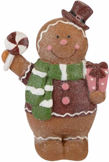 VFM e-Store Christmas Gingerbread Figurine Decoration, Brown, W/H: 16 x 9.5 cm – 1