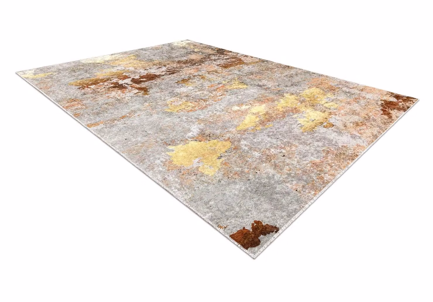 RugsX Miro Abstract Modern Grey and Multicolour Rectangular Rug, W: 120 cm, L: 170 cm – 2