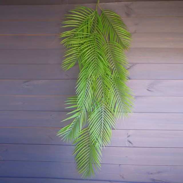 Leaf Multicolour Artificial Hanging Palm Plant