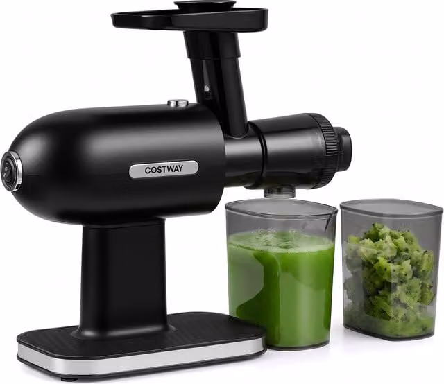 Costway Slow Cold Press Juice Extractor, Black