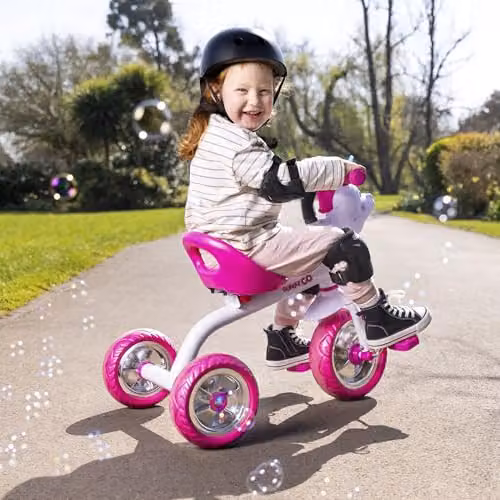 Xootz Bubble Go Unicorn Trike in White – 2