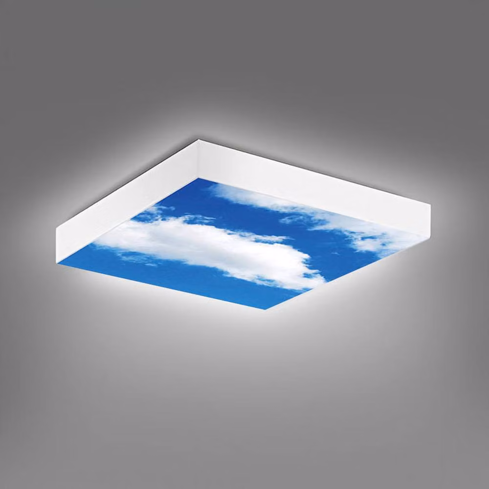 ENER-J SKY Cloud LED 3D 40W White Foldable Surface Panel, W: 60 cm, D: 60 cm – 2