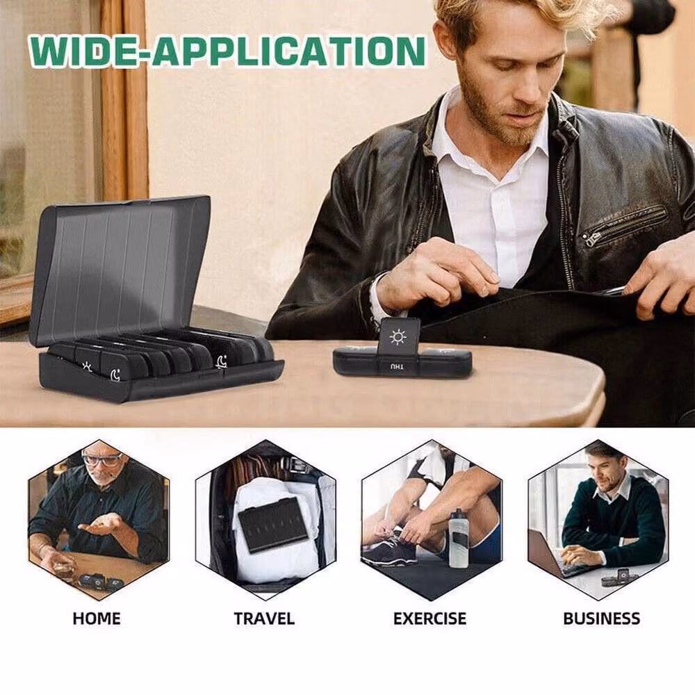 PAWNORA Black Pill Box Dispenser – 3