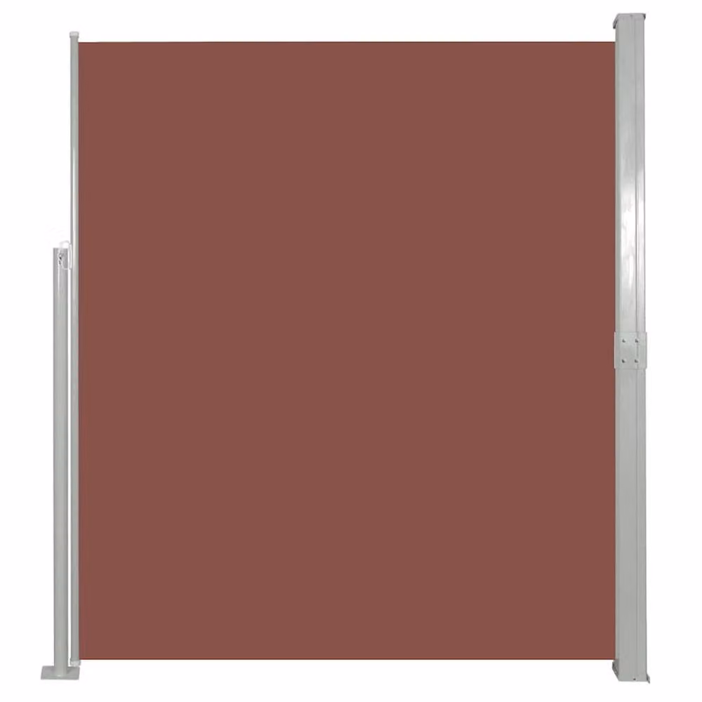 Berkfield Home Patio Retractable Side Awning in Brown, W/H: 300 x 170 cm – 2