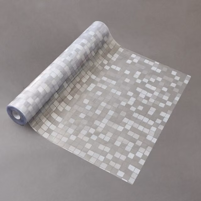 d-c-fix Transparent White Privacy Window Film Non-Adhesive Plastic Wrap