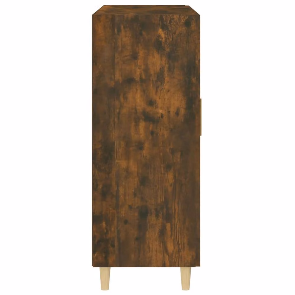 Berkfield Home Smoked Oak Sideboard in Brown, W/D/H: 69.5 x 34 x 90 cm – 4