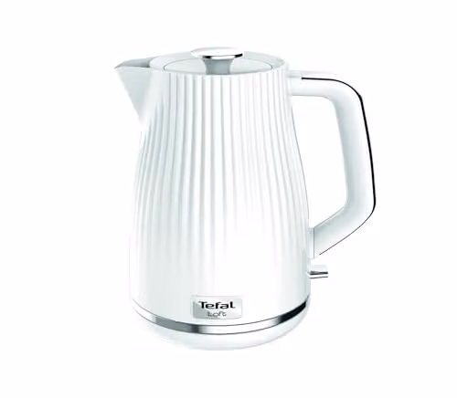 Tefal Loft Cordless Electric Kettle, 1.7 l, 2500 W, White