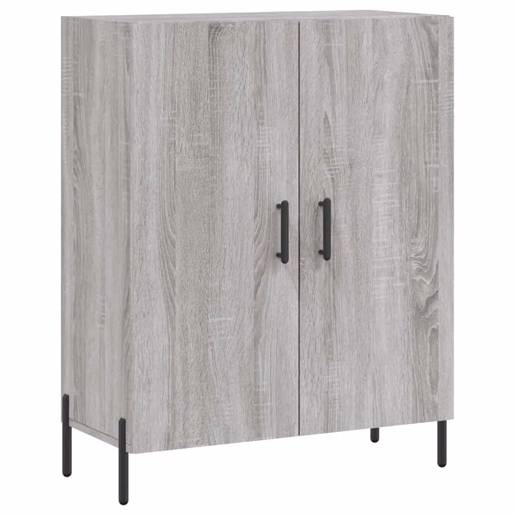 Berkfield Home Grey Sonoma Sideboard in Engineered Wood W/D/H: 69.5 x 34 x 90 cm – 2