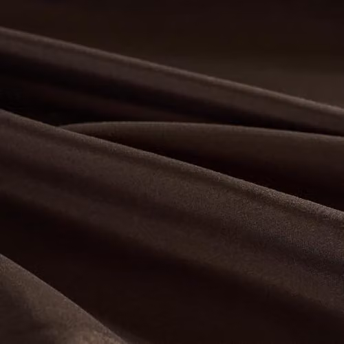 OHS Ultra Soft Microfibre Plain Fitted Bed Sheet, Brown, W: 150 cm, D: 200 cm, H: 25 cm – 2