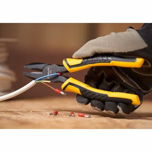 Stanley ControlGrip Combination Pliers in Yellow and Black – 2