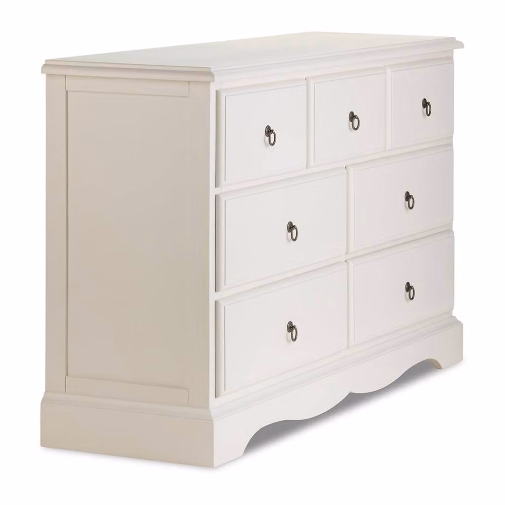 Statement Furniture Romance 3 Over 4 Chest of Drawers in Light Grey – 2
