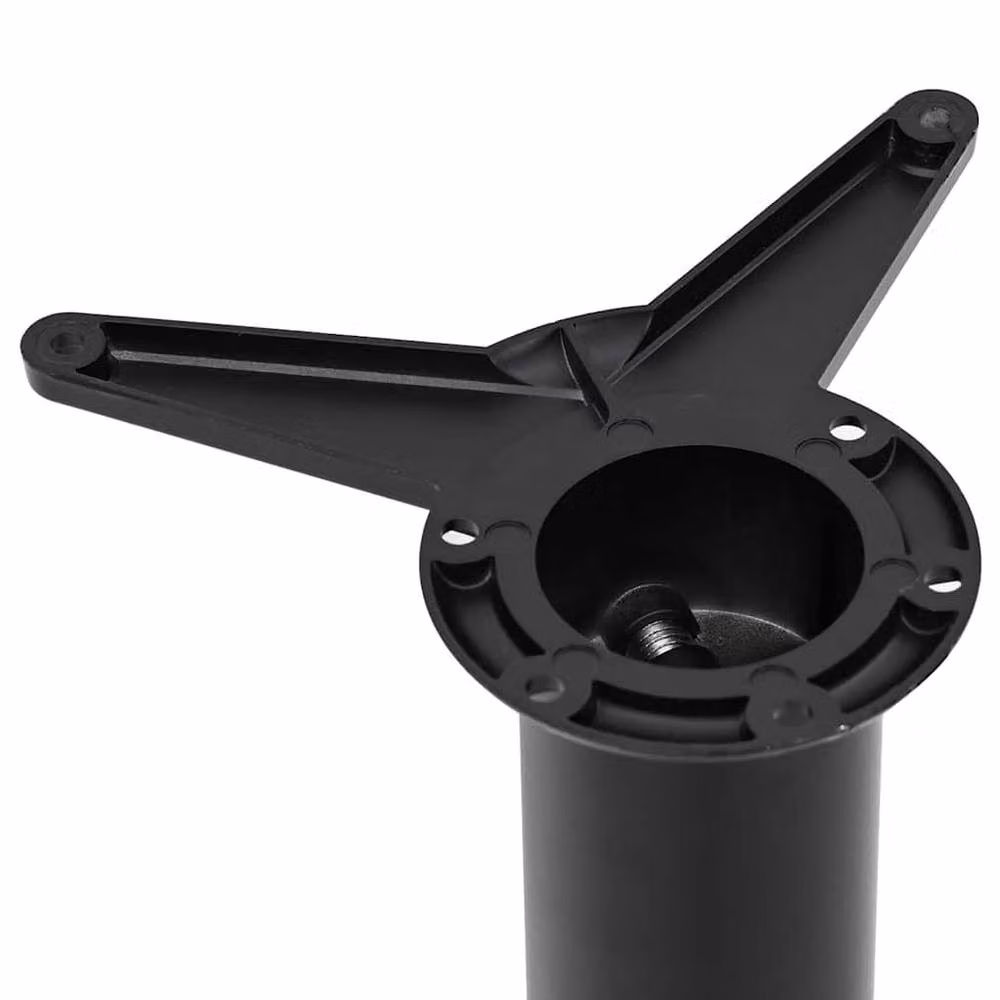 Berkfield Home Set of 4 Height Adjustable Sturdy Table Legs in Black, Height: 71 cm – 5