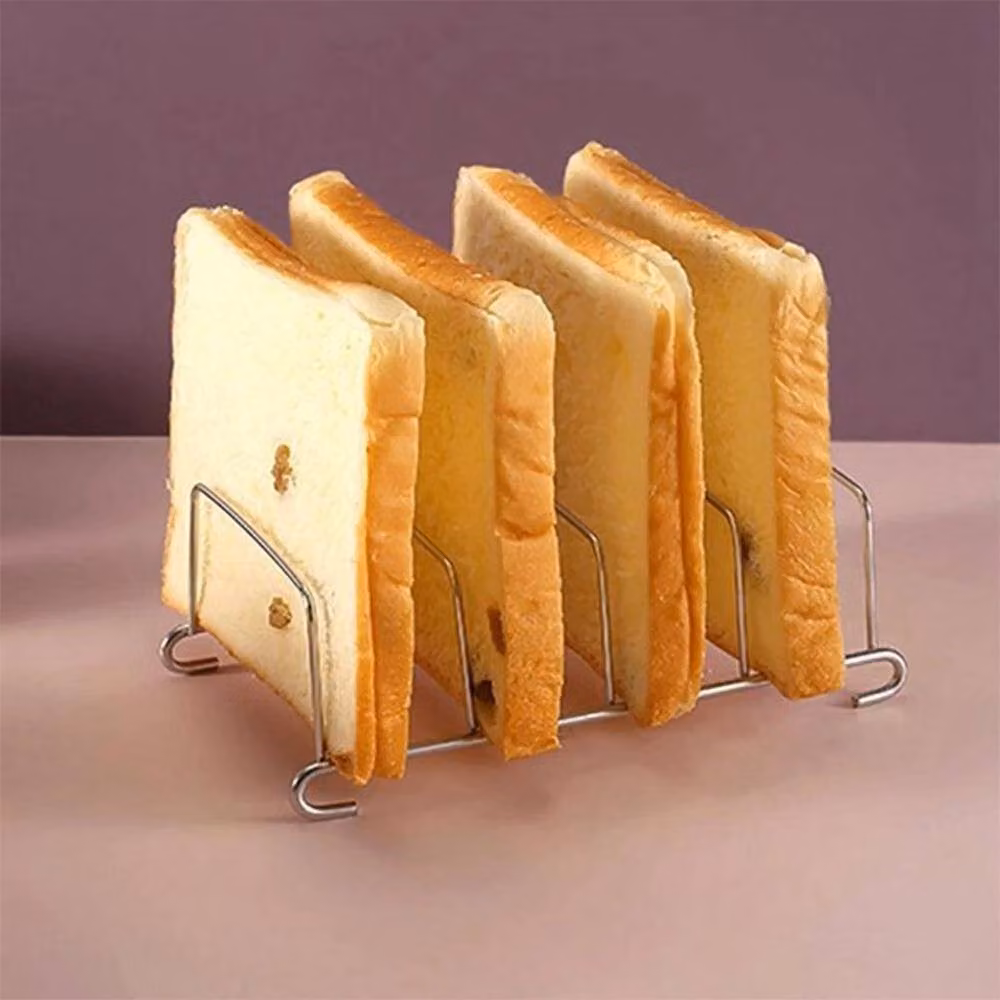 PAWNORA Stainless Steel Toast Rack Holder in Silver – 2