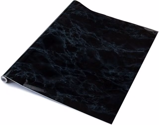 D-C-Fix Marble Black Self Adhesive Vinyl Wrap Film, W: 67.5 cm, L: 1000 cm