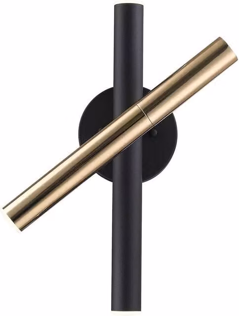 Netlighting Loya Integrated LED Wall Lamp in French Gold