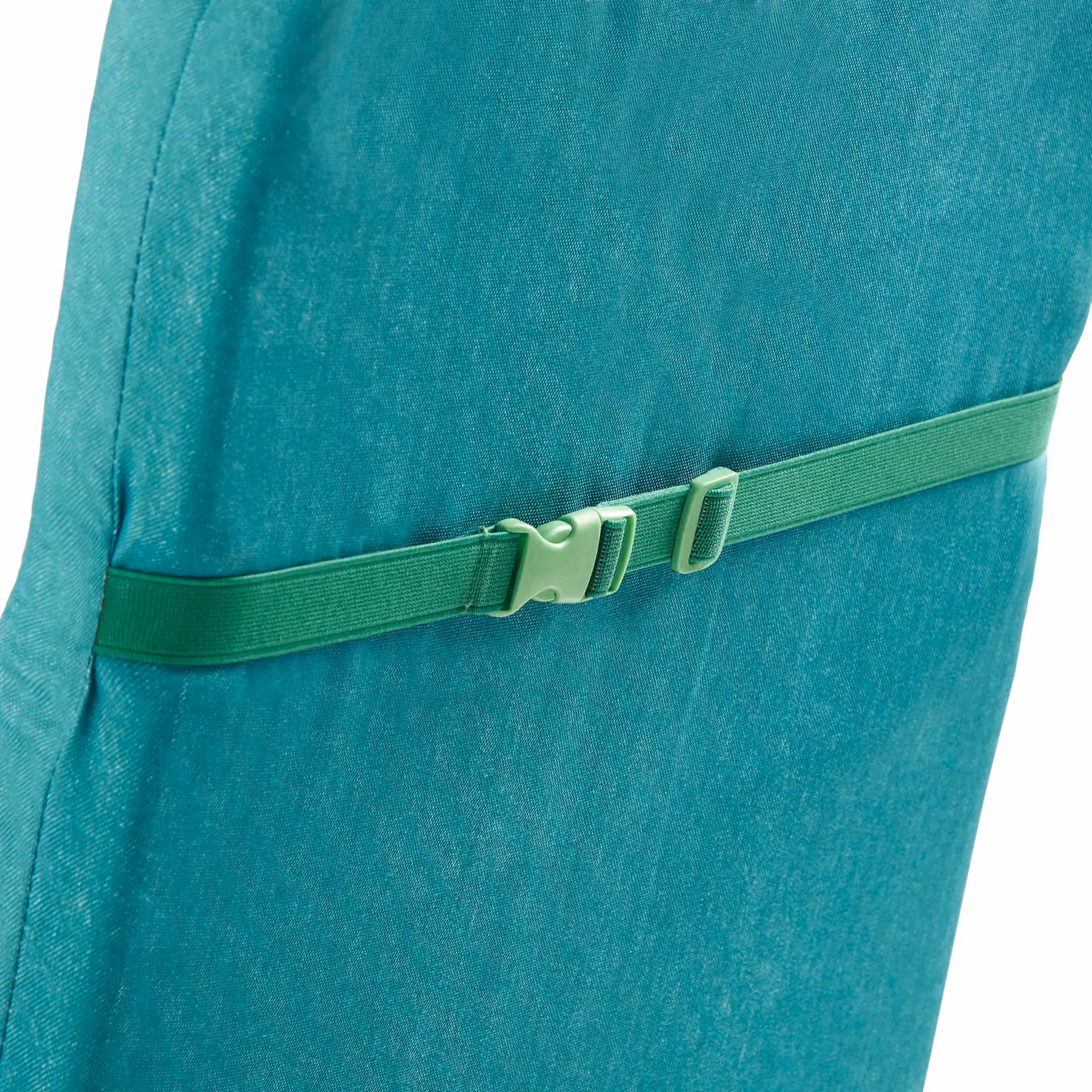 Luxury Living Water Repellent Outdoor Full Chair Pad with Removable Cover, Green – 3