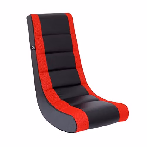Ace Bayou ABC Life Style Furniture Video Rocker Gaming Chair for Adults in Black and Red Stripe – 1