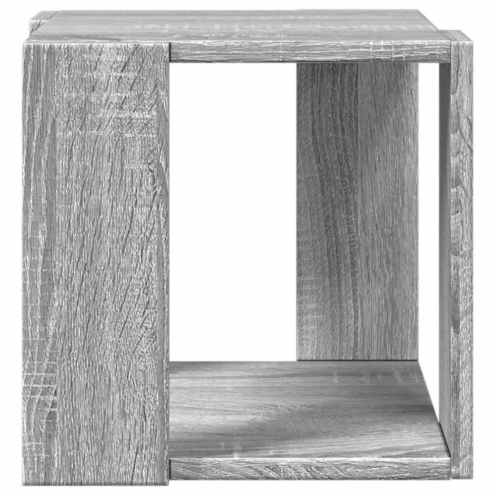 Berkfield Home Grey Sonoma Coffee Table, W/D/H: 32 x 32 x 30 cm – 3