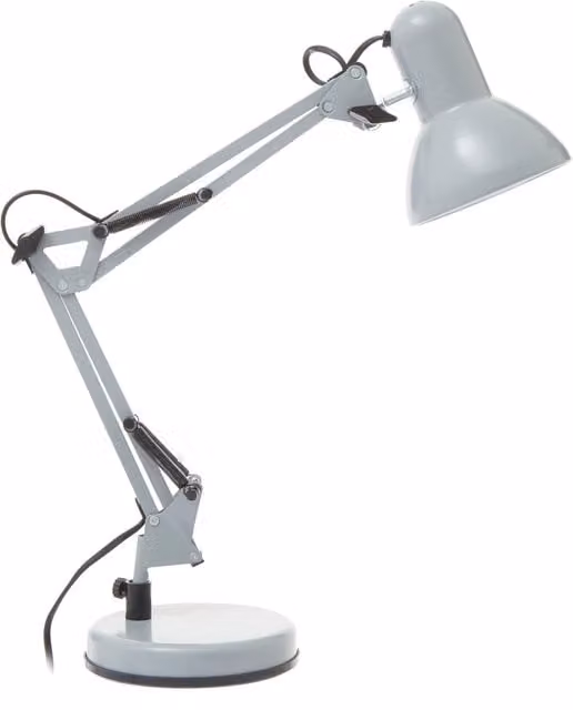 Orsina Studio Matte Grey Metal Adjustable Desk Lamp