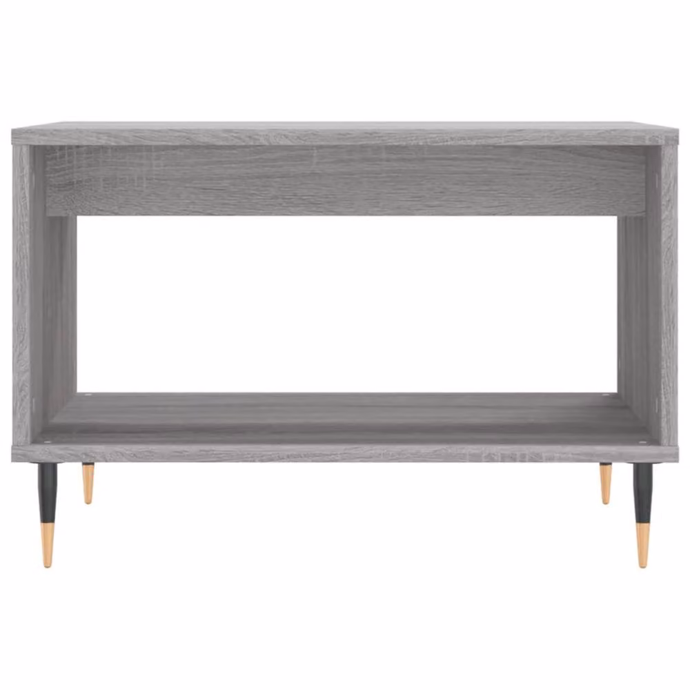Berkfield Home Grey Sonoma Coffee Table, W: 60 cm, D: 50 cm, H: 40 cm – 4