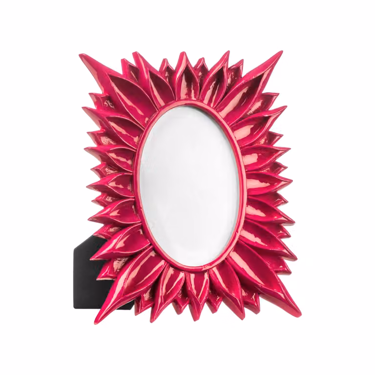 Orsina Raspberry Pink Single Rectangular Photo Frame for 10x15 cm Images