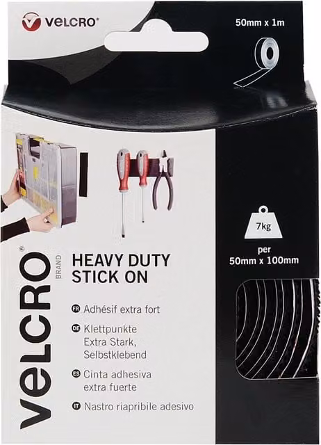 VELCRO Brand Heavy Duty Tape in Black