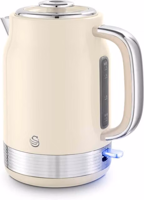Swan Retro Revive 1.7 l Jug Kettle in Beige