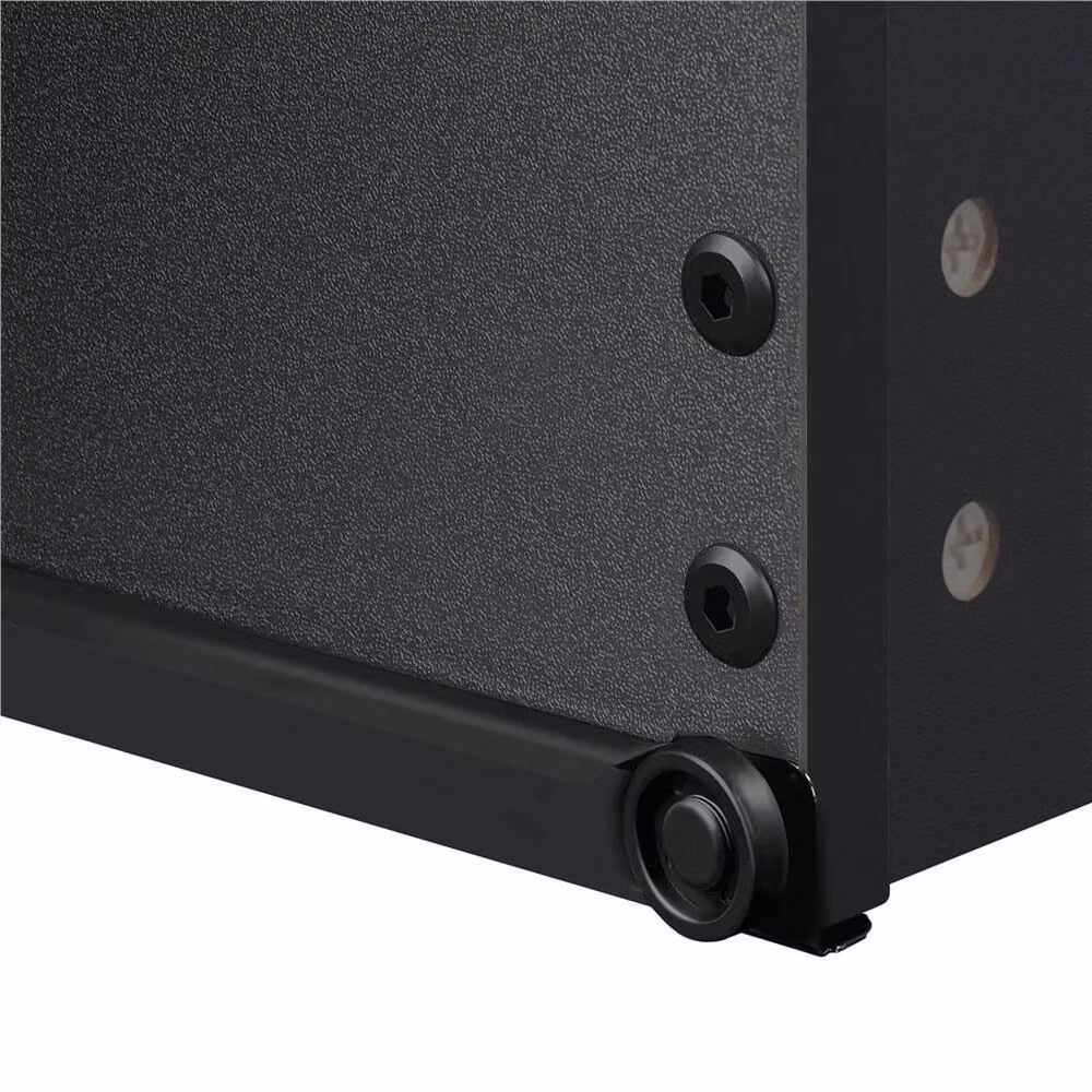 EONLION 3 Drawer Vertical Bedside Table in Black – 4