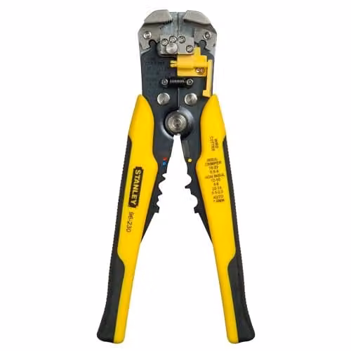 Stanley Fatmax Automatic Wire Stripper in Yellow and Multicolour