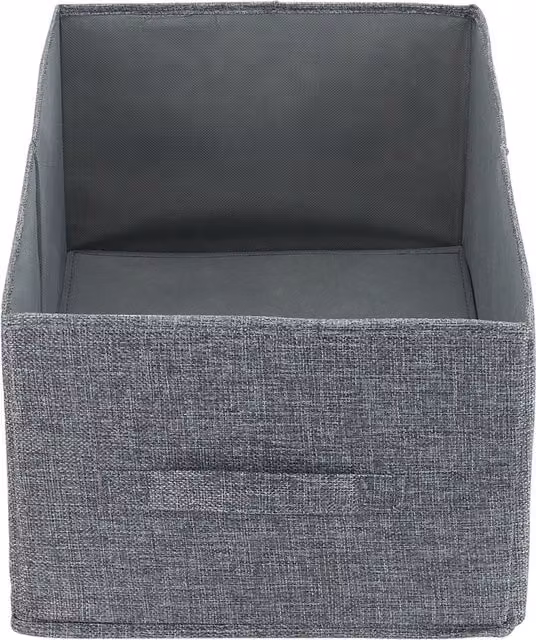 Livingandhome Foldable Fabric Clothes Storage Organizer in Grey