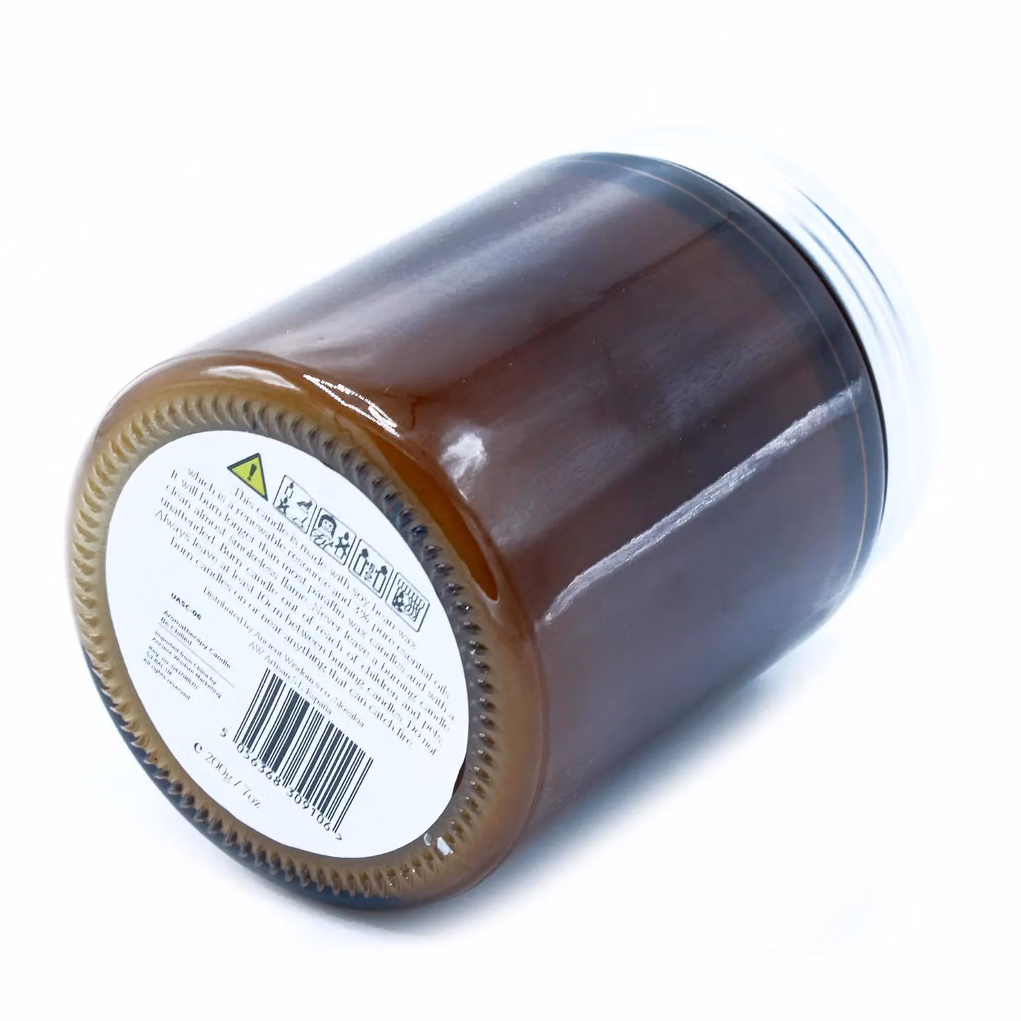 KDMD Aphrodisiac Unlabelled Aromatherapy Soy Wax Candle in White, 40 g – 2