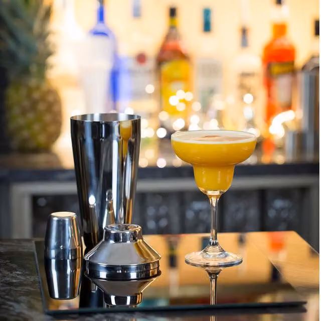 Rink Drink 3-Piece Stainless Steel Cocktail Shaker Set in Silver