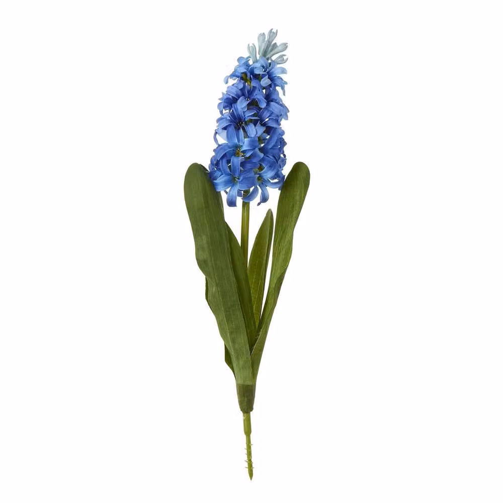 Hill Interiors Hyacinth Stem Artificial Plant in Blue – 2