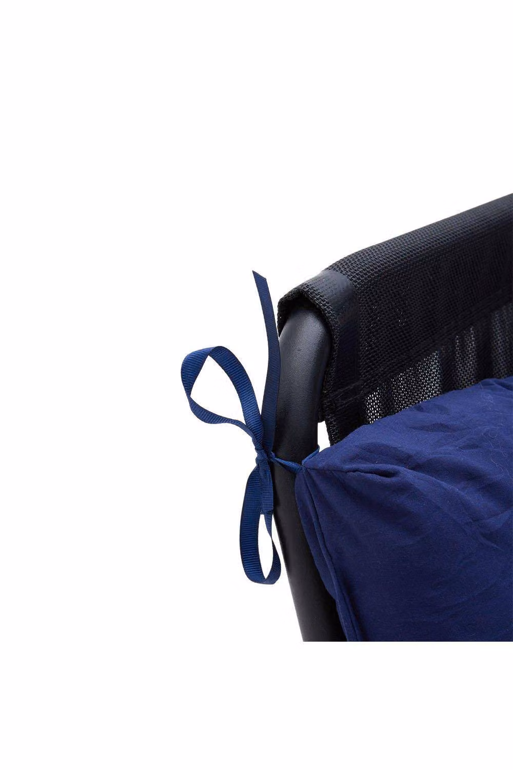 H&O Direct Navy Blue Outdoor Tri-Fold Recliner Cushion, W: 110 cm, D: 55 cm – 5