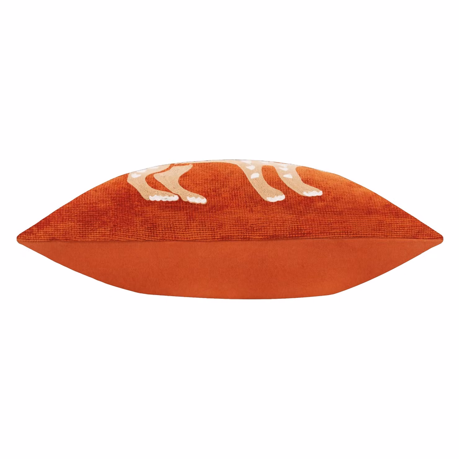 Wylder Orange Graphic Leopard Abstract Polyester Filled Cushion W/H: 50 x 30 cm – 2