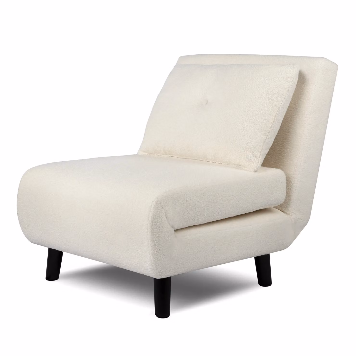Home Garden Direct Aurora Single Bed Chair Sofa in Beige Boucle – 2