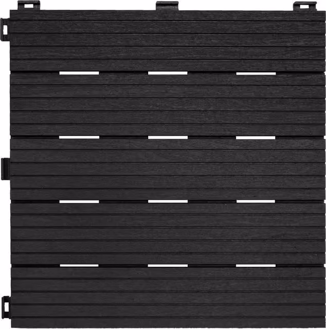 Pack of 10 Cosmo Cosmopolitan Deck Tiles in Dark Grey