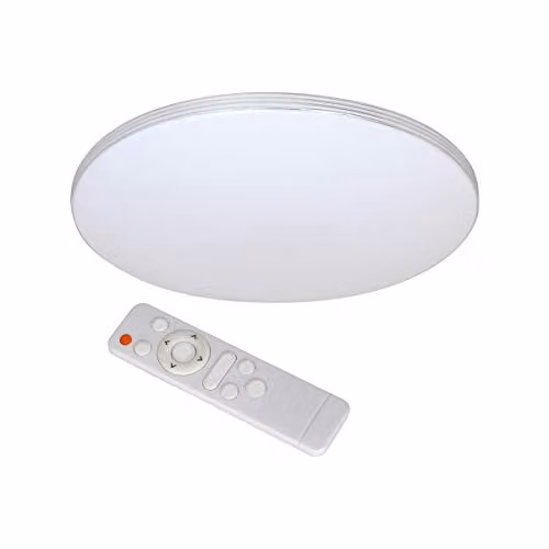 Milagro White LED Ceiling Lamp with Remote Control and Dimming Function – 1