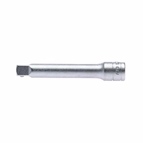 Teng 1/2in Square Drive Extension Bar, 125mm, Silver