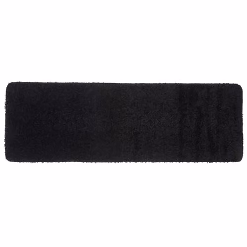 THE RUGS My Mat Washable Non Slip Shaggy Runner in Black, W: 67 cm, L: 200 cm – 10