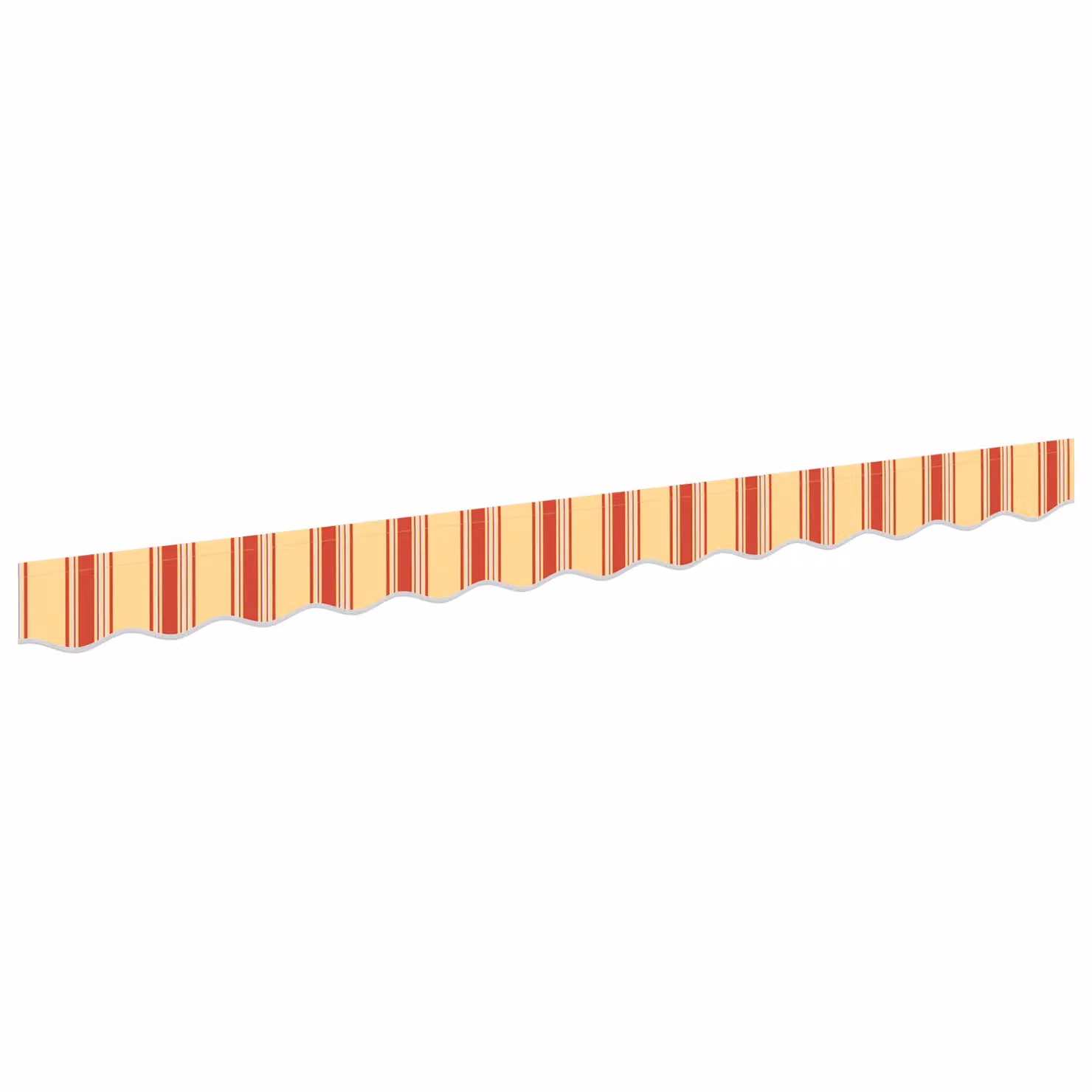 Berkfield Home Awning Valance for 2.5 m Frame, Multicolour, W: 230 cm, H: 20 cm – 2