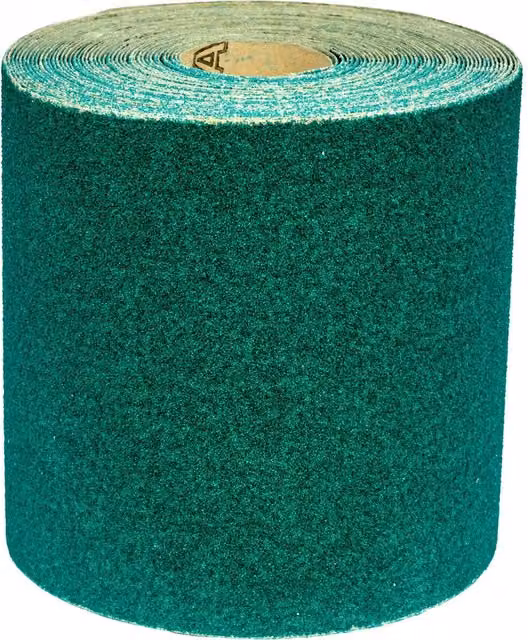Loops Aluminium Abrasive Sanding Roll for Orbital Sanders, 60 Grit, W: 11.5 cm, L: 10 m